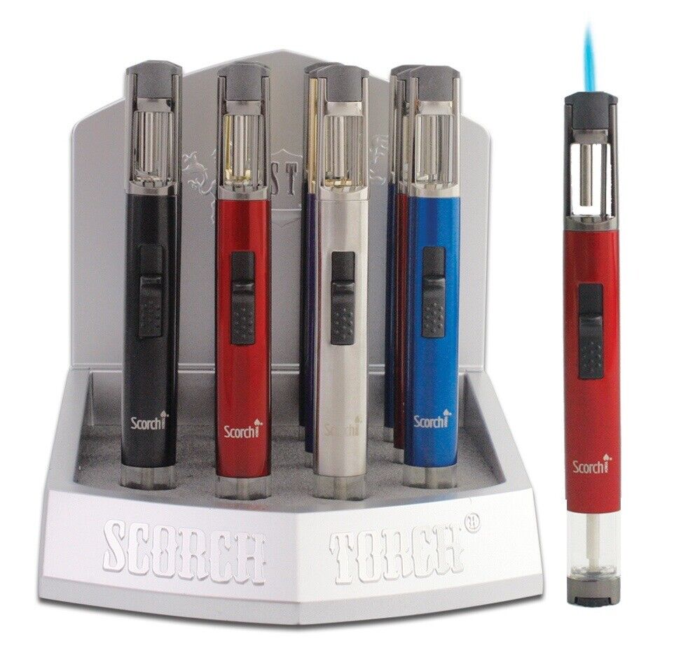 SCORCH TORCH PENCIL TORCH ABSTRACT 2 TONE 12CT