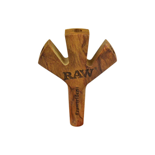 RAW TRIDENT WOODEN CIGARETTE HOLDER