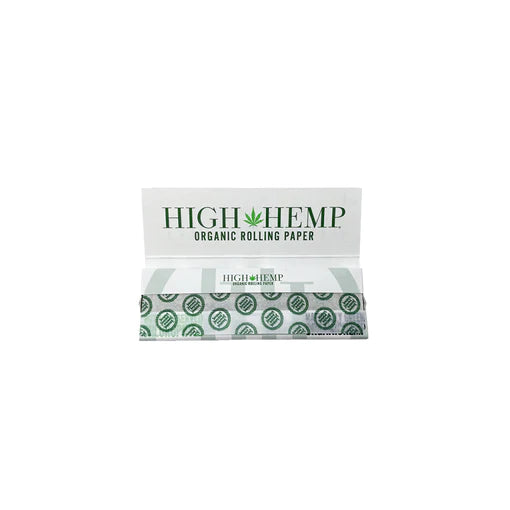 HIGH HEMP ORGANIC ROLLING PAPERS KING SIZE 25CT BX