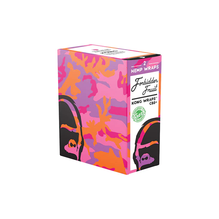 KONG HEMP CBD WRAPS - 25CT BOX
