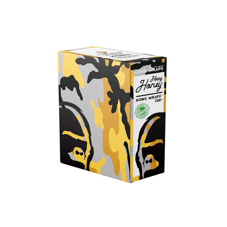 KONG HEMP CBD WRAPS - 25CT BOX