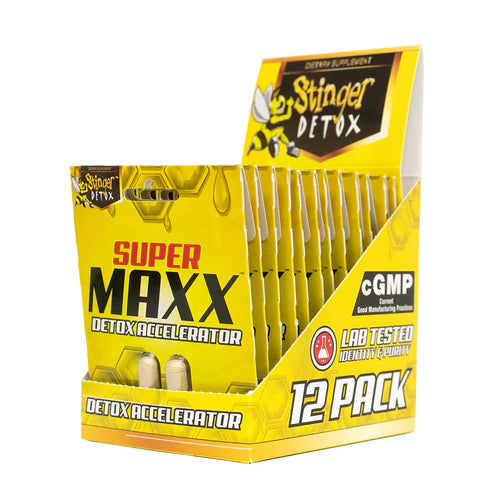 STINGER SUPER MAXX DETOX ACCELERATOR (12PK)