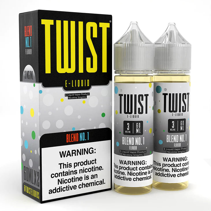 TWIST E-LIQUID 3MG / 60ML 2PK (120ML)