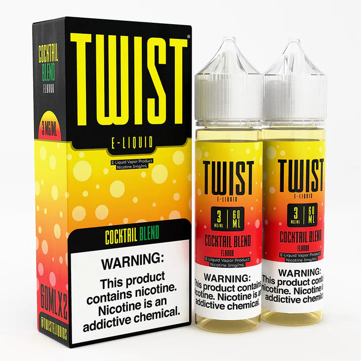 TWIST E-LIQUID 3MG / 60ML 2PK (120ML)