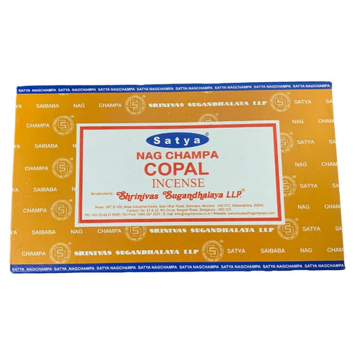 SATYA INCENSE - NAG CHAMPA COPAL