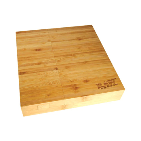 RAW TRIPLE FLIP BAMBOO ROLLING TRAY