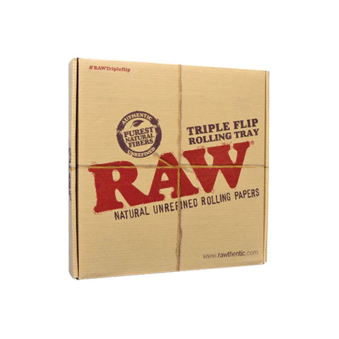 RAW TRIPLE FLIP BAMBOO ROLLING TRAY