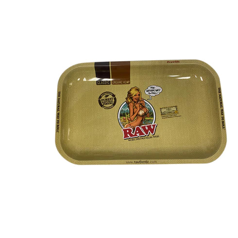 RAW SMALL METAL ROLLING TRAY