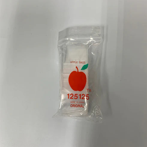 APPLE BAGGIES 125X125 - 1000CT PACK