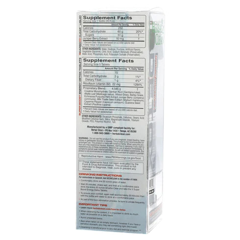 HERBAL CLEAN Q-CARBO20 CLEAR EXTREME DETOX