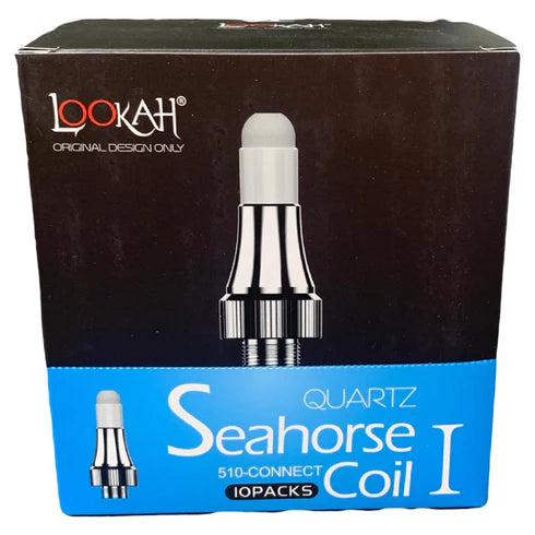 LOOKAH SEAHORSE QUARTZ COIL - 510 CONNECT