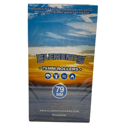 ELEMENTS 79MM ROLLING MACHINE - 12CT DISPLAY BOX