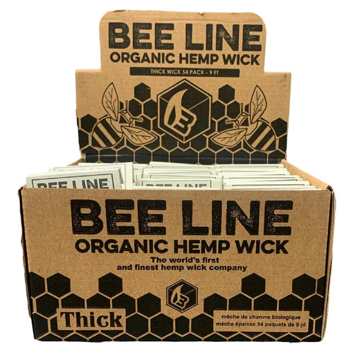 BEE LINE ORGANIC 9FT THICK WICK 54PK BOX