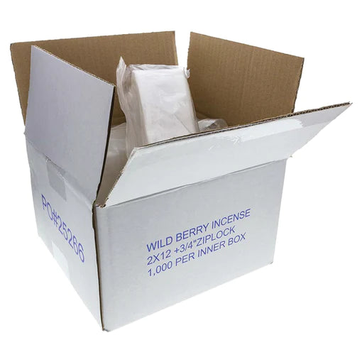 WILD BERRY ZIP BAGS 1000CT BOX