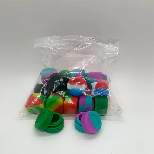 SMALL BASIC SILICONE WAX CONTAINER 25CT BAG