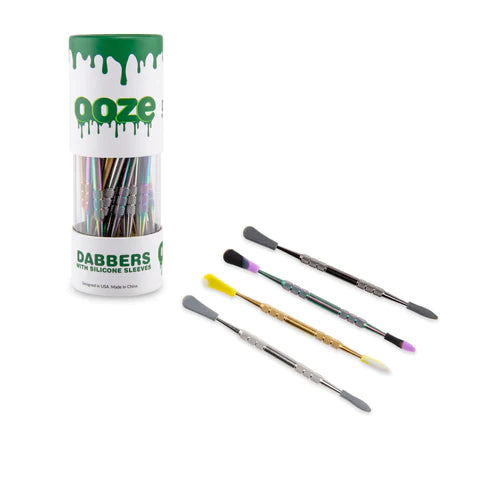 OOZE DAB TOOL W/ SILICONE SLEEVE 30CT PACK