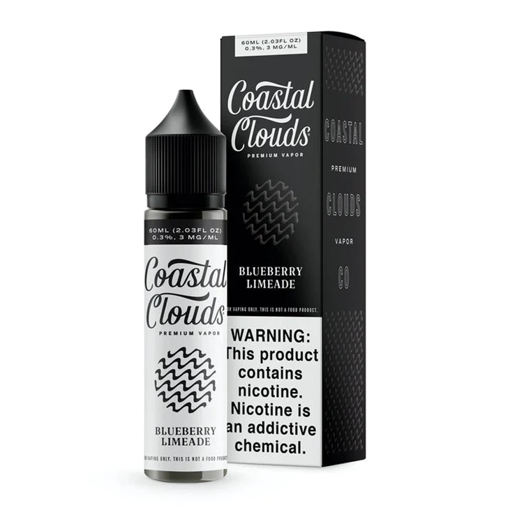 COASTAL CLOUDS E-LIQUID - 6MG (60ML)