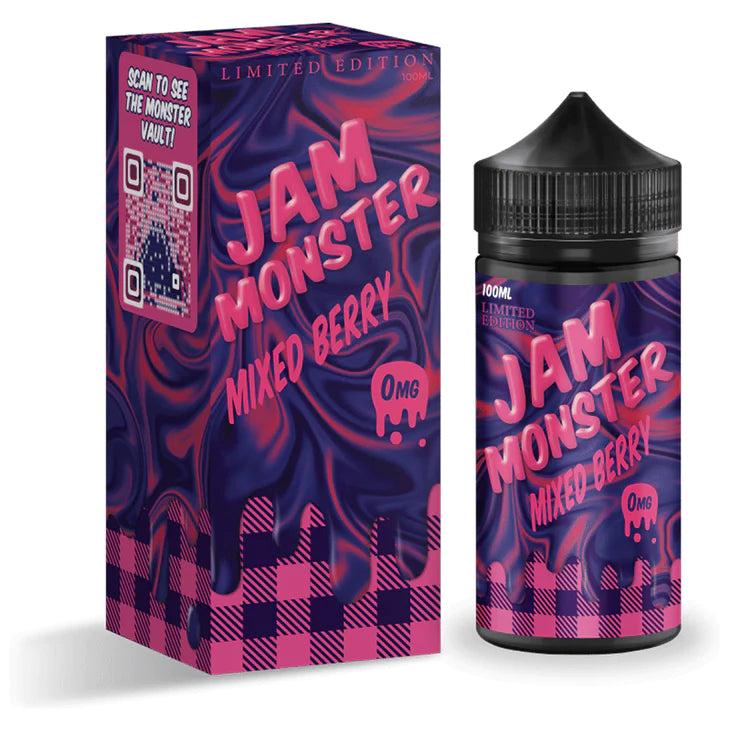 JAM MONSTER E-LIQUID - 6MG / 100ML