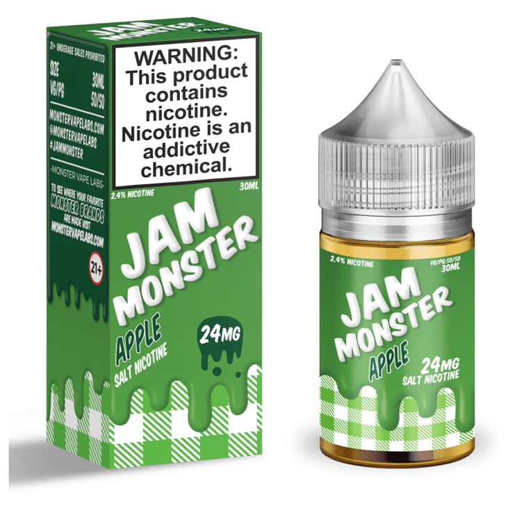 JAM MONSTER SALT NIC E-LIQUID - 24MG / 30ML