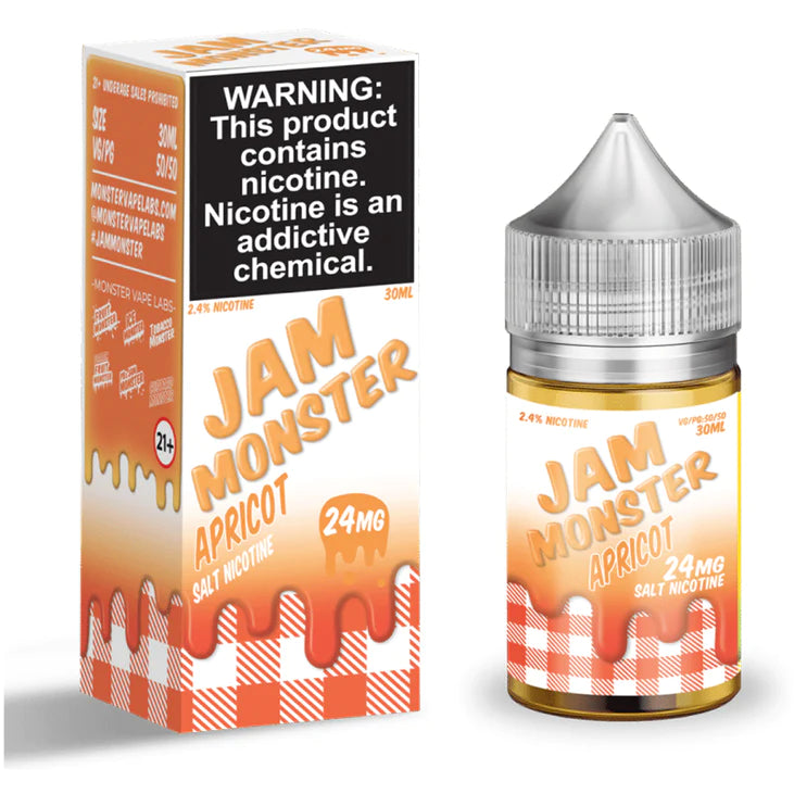 JAM MONSTER SALT NIC E-LIQUID - 24MG / 30ML