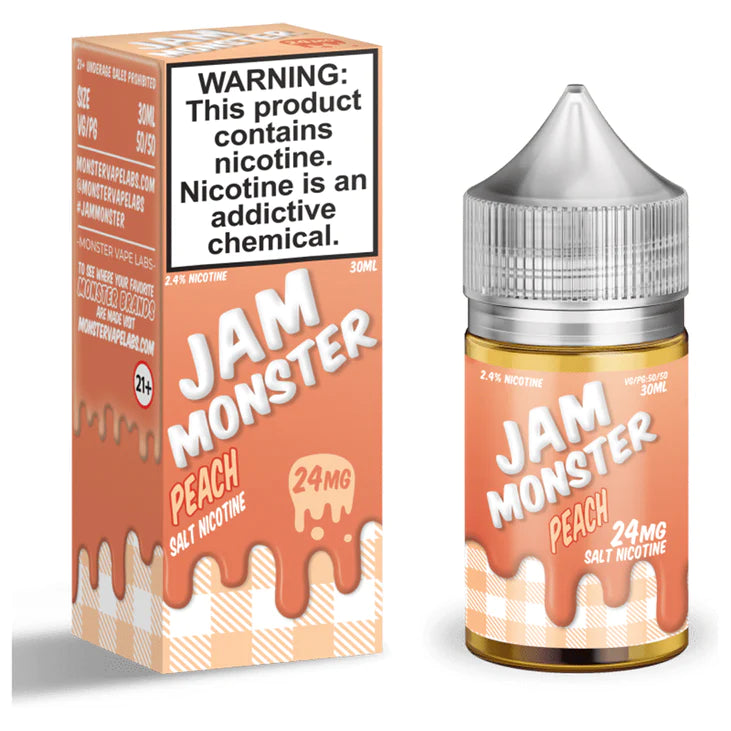 JAM MONSTER SALT NIC E-LIQUID - 24MG / 30ML