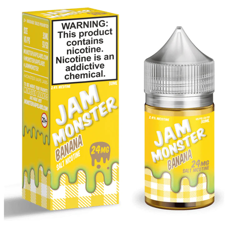 JAM MONSTER SALT NIC E-LIQUID - 48MG / 30ML