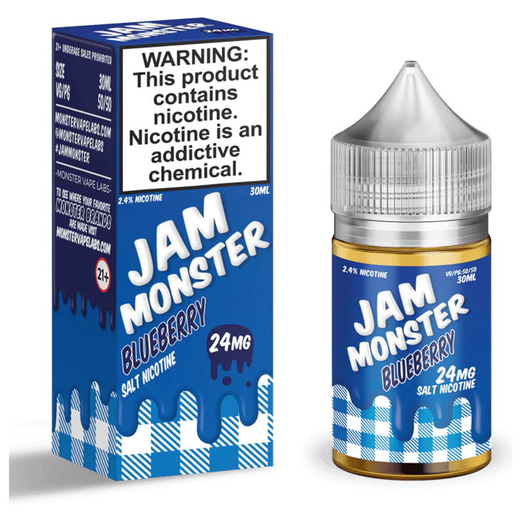 JAM MONSTER SALT NIC E-LIQUID - 48MG / 30ML