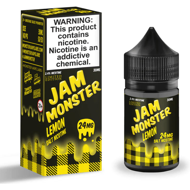 JAM MONSTER SALT NIC E-LIQUID - 48MG / 30ML