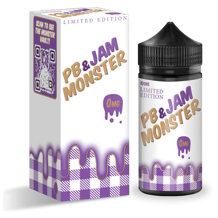 PB & JAM MONSTER E-LIQUID - 6MG / 100ML