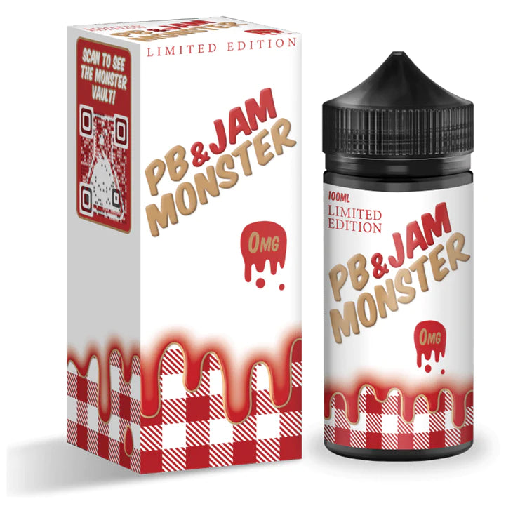 PB & JAM MONSTER E-LIQUID - 6MG / 100ML