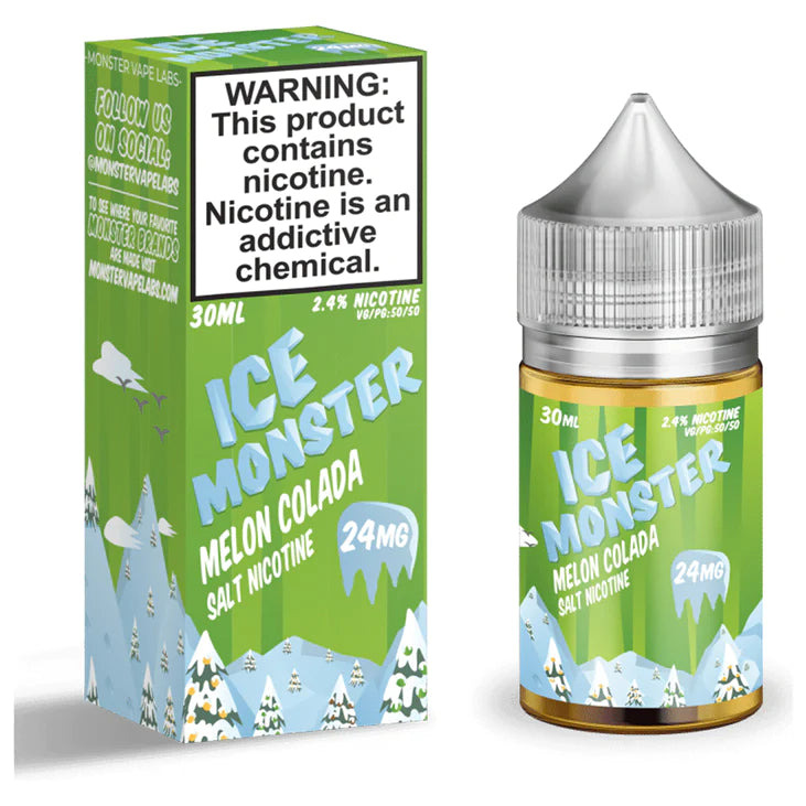 ICE MONSTER SALT NIC E-LIQUID - 24MG / 30ML