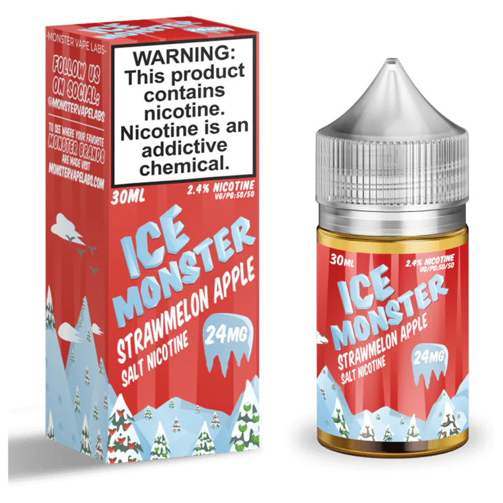 ICE MONSTER SALT NIC E-LIQUID - 24MG / 30ML