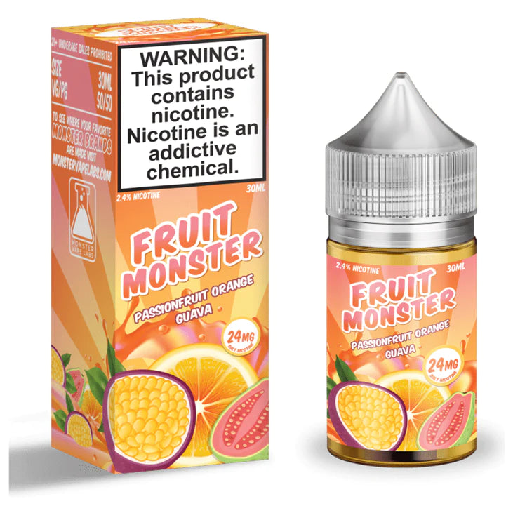 FRUIT MONSTER SALT NIC E-LIQUID - 24MG / 30ML