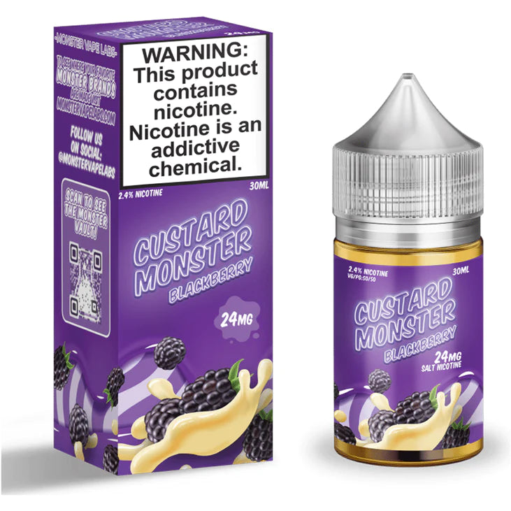 CUSTARD MONSTER SALT NIC E-LIQUID - 48MG / 30ML
