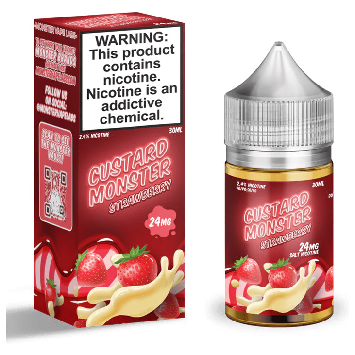 CUSTARD MONSTER SALT NIC E-LIQUID - 48MG / 30ML