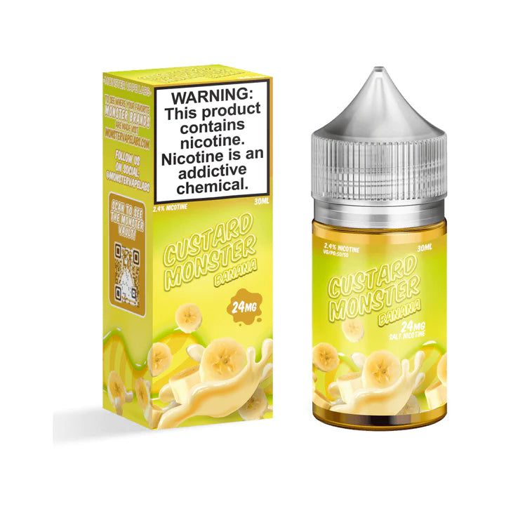 CUSTARD MONSTER SALT NIC E-LIQUID - 48MG / 30ML