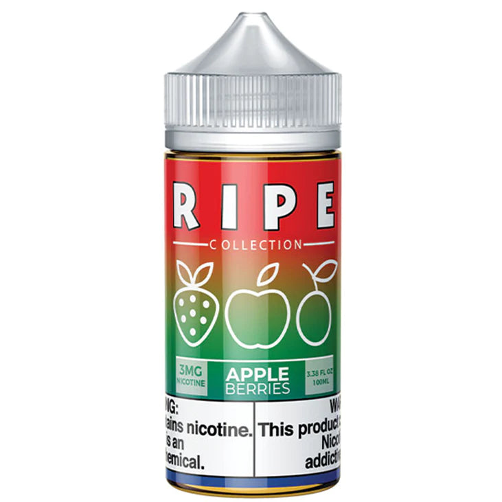 VAPE 100 RIPE COLLECTION E-LIQUID - 0MG / 100ML