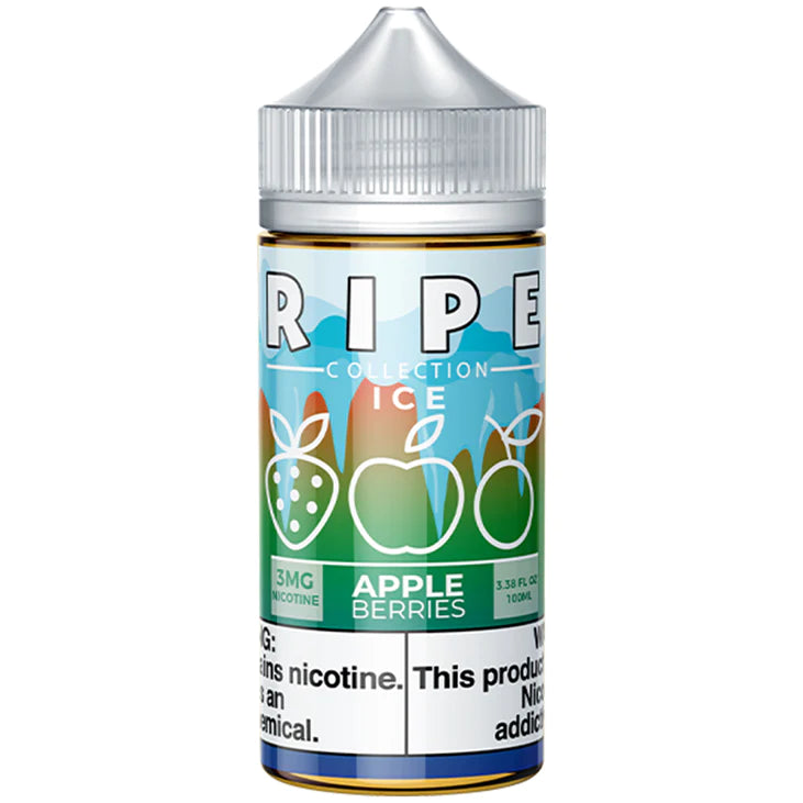 VAPE 100 RIPE ON ICE E-LIQUID - 0MG / 100ML