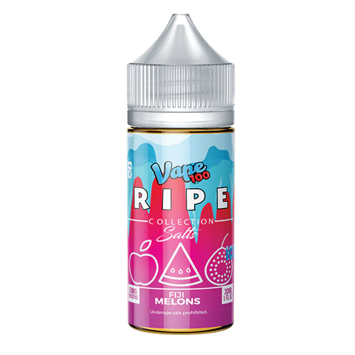 VAPE 100 RIPE ON ICE SALTS - 50MG / 30ML