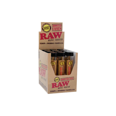 RAW ROCKET BOOSTER CONES - 12CT DISPLAY BOX