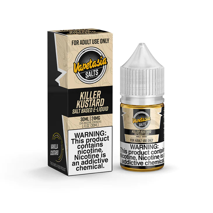 VAPETASIA KILLER KUSTARD SALT - 24MG (30ML)