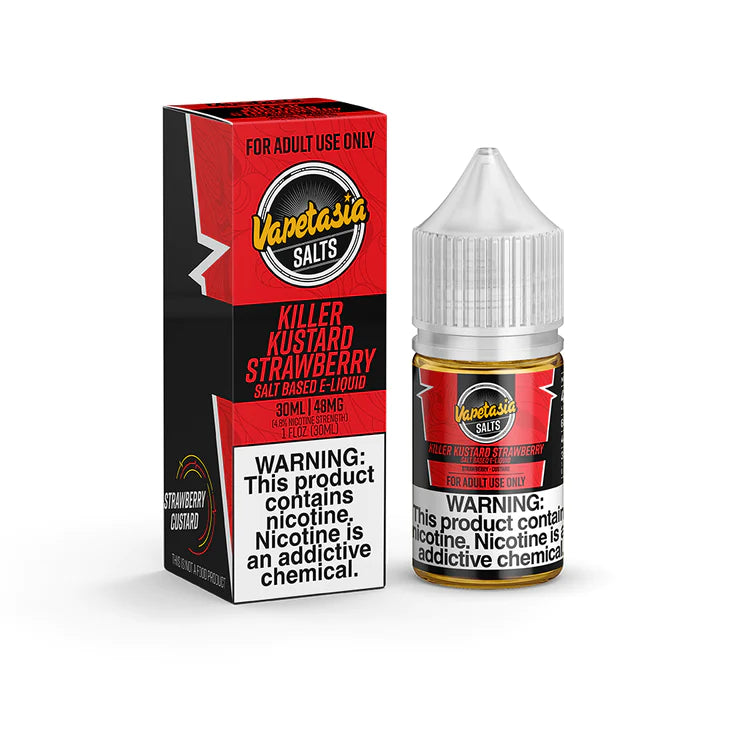 VAPETASIA KILLER KUSTARD SALT - 48MG (30ML)