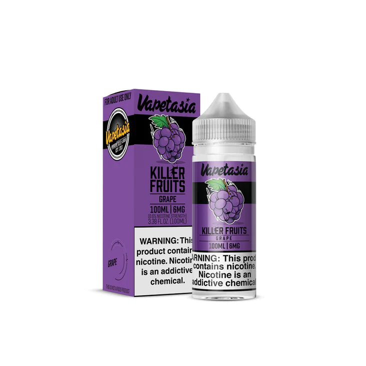 VAPETASIA KILLER FRUITS TFN E-LIQUID - 6MG (100ML)