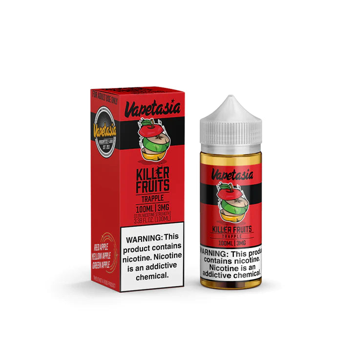 VAPETASIA KILLER FRUITS TFN E-LIQUID - 6MG (100ML)