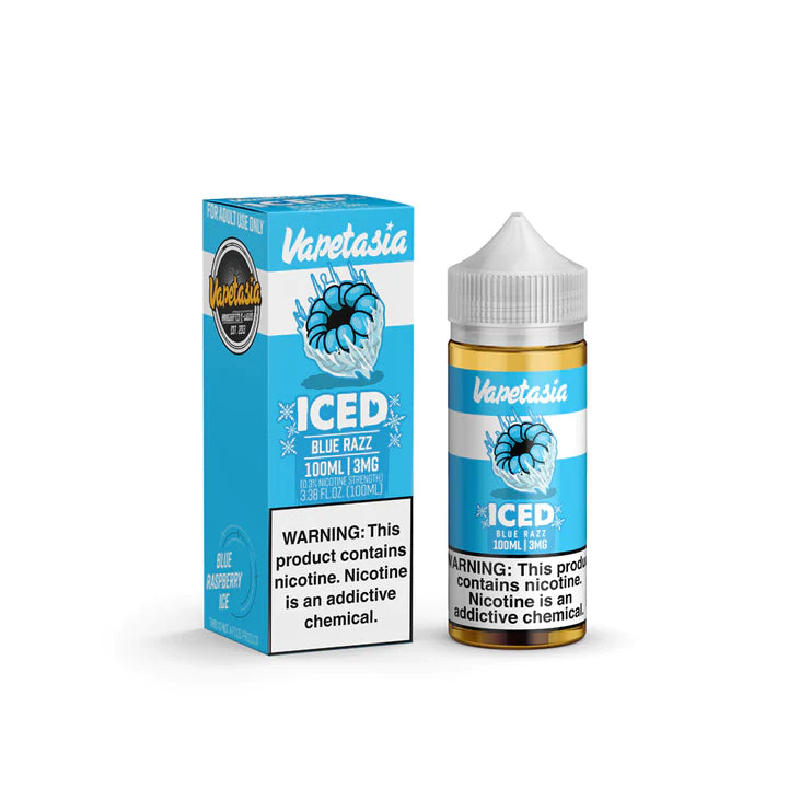 VAPETASIA ICED KILLER FRUIT E-LIQUID - 3MG (100ML)