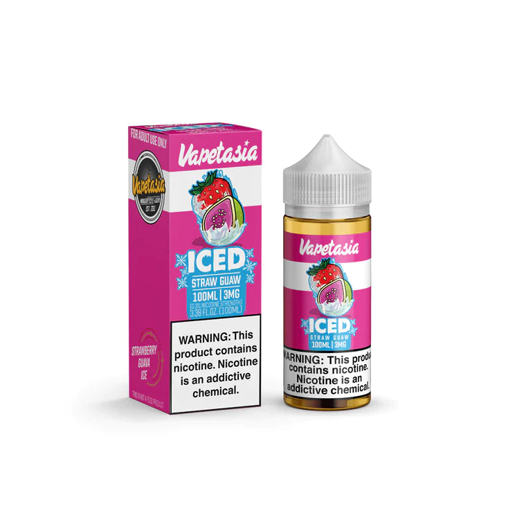 VAPETASIA ICED KILLER FRUIT E-LIQUID - 3MG (100ML)
