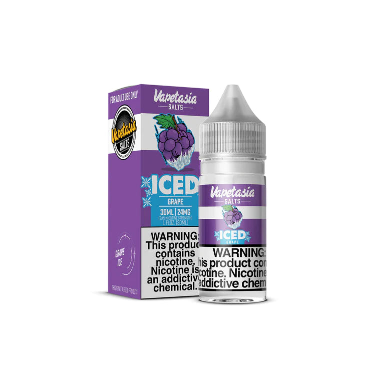 VAPETASIA ICED KILLER FRUITS TFN SALT -24MG (30ML)
