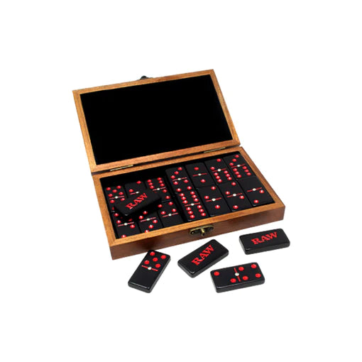 RAW DOUBLE SIX DOMINOES - SET OF 28