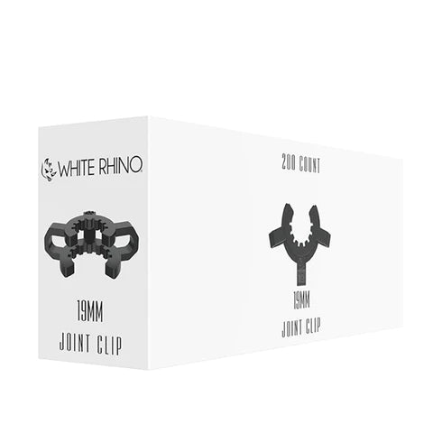 WHITE RHINO 19MM JOINT CLIP - 200CT