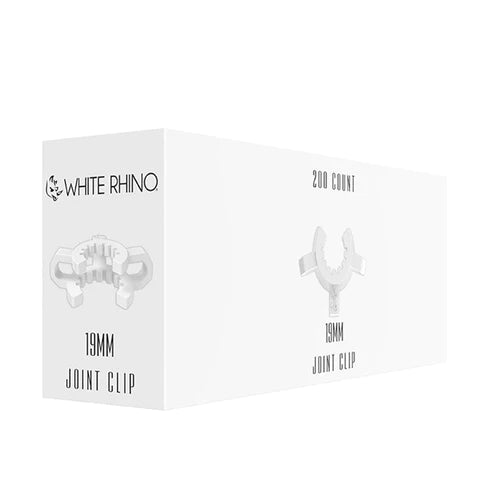 WHITE RHINO 19MM JOINT CLIP - 200CT
